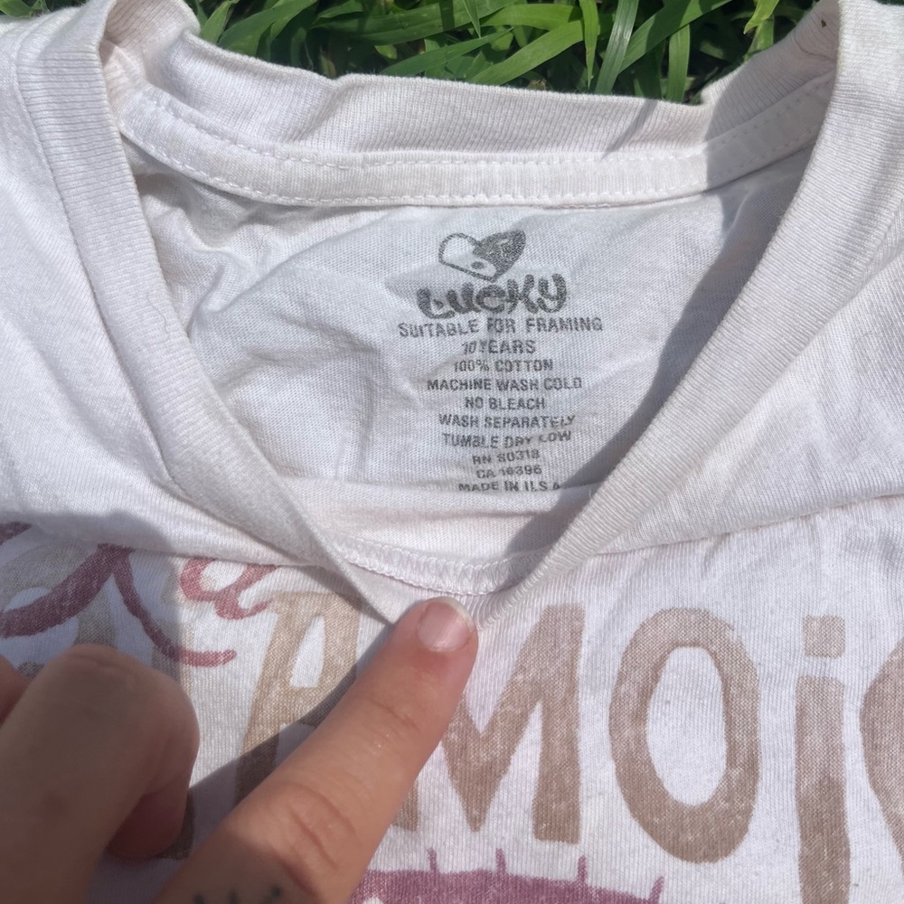 y2k China pop cropped shirt - Picture 3 of 4